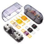 1Set 20A 30A 40A Car Audio Auto Mini ANL AFS Car Fuse Holder Block with Fuse 100A 150A 200 MINI ANL 32V Good Quality 50A 60A 80A