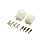 1/5Sest 6.3mm Multi Pin Auto Wire Connector 1/2/3/4/6/9Pin Male Female Terminal Plug for Car Electric Bike