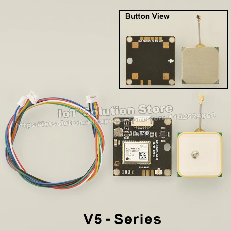 NEO-6M M8N M9N M8T F10N NEO 6M M8N Galileo BDS GPS GNSS Module with Active Antenna GY-GPSV3 GPS6MV2 GYGPSV6 NEOM8N NEOM9N NEOM8T