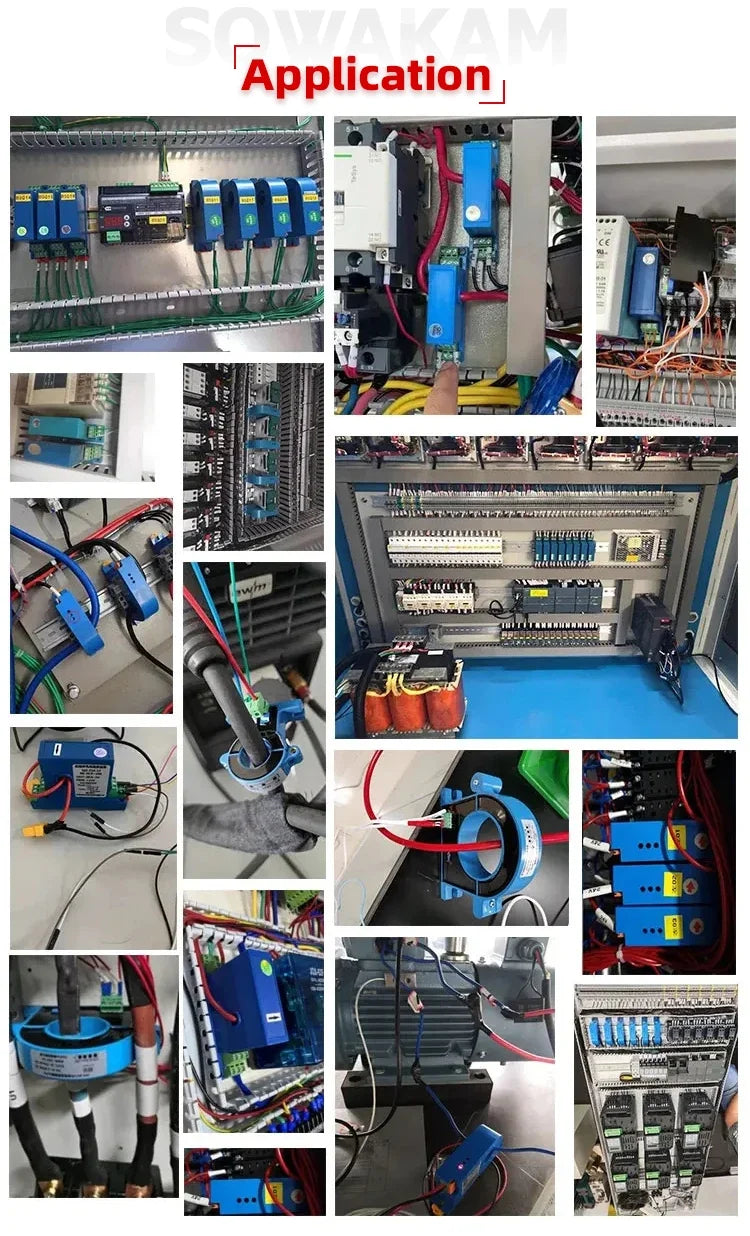 DC Current Transmitter 1V/5V/10V Volatge Transducer Factory Supply Current Sensor current transmitter power 12/24V