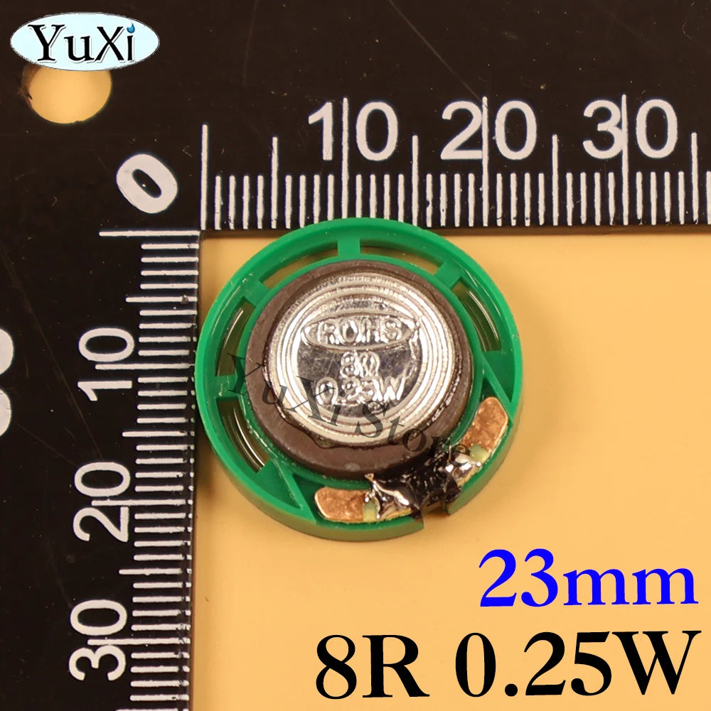 2Pcs 8 Ohm 0.25W 0.5W Horn Loudspeaker 8R Diameter 20mm 21mm 23mm 27mm 29mm 36mm 40mm LoudSpeakers
