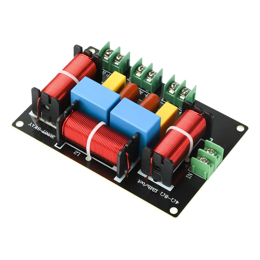 3-Way 200W 5500Hz / 5300Hz 3 Unit Home Theater High Power Audio Crossover Filters Professional Speaker Frequency Divider