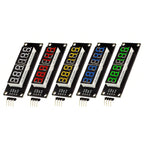 TM1637 LED Display Module for Arduino 6-Digit 7-Segment 0.36''/0.56 Inch Time Clock Indicator Tube Module Red/Blue/Green/Yellow