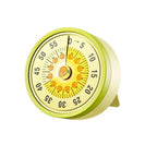 Cute 60-Minute Visual Timer with Stand Stopwatch Alarm Clock Mechanical Timer Visualization Magnet Countdown Clock Kids Study