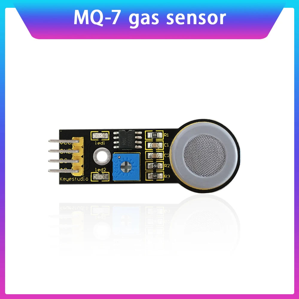 Keyestudio MQ Series Sensor Gas Sensor MQ-2 MQ-3  MQ-5 MQ-135  MQ-6 MQ-8  MQ-7 Module  for Arduino Sensor DIY Electronic Projec