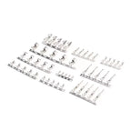 200pcs Electronic Wire Pressing Terminals, XH2.54 PH2.0 CH3.96 VH3.96 KF2510 Dupont SM ZH1.5 JST SH1.0 Connectors Metal Pins