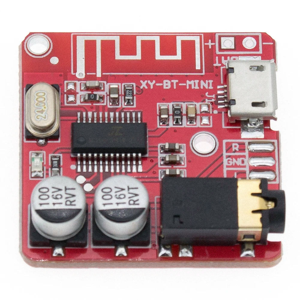 1-10pcs Bluetooth 5.0 Audio Receiver Board MP3 Lossless Decoder Wireless Stereo Music Module 3.7-5V XY-BT-Min