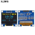 10pcs 0.96 Inch OLED Display Module I2C IIC SPI Serial 128X64 SSD1315 LCD 4Pin White/Blue/Yellow Blue For Arduino LED Display