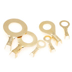 150/300/540pcs Boxed Terminal Block Wire Connector M3-M10 O-type Ground Lugs Terminal Cold-Pressed Copper Tab Wiring Nose