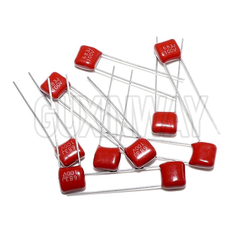 10PCS 100V CBB Polypropylene Film Capacitor 104 223 103 393 473 333 154 224 334 474 10nF 22nF 33nF 39nF 47nF 100nF 220nF 470nF