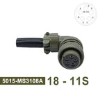 18S-3 18S-10 18S-11 Circular Connector 5015 MIL STD Plug Socket Military Specification Connector MIL-C MS3102A MS3106A MS3108A