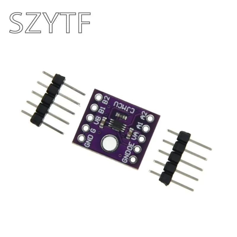 TXS0102 2-Bit Bidirectional Level Shifter – I2C/IIC Voltage Converter for 1.65V–5.5V, Auto Direction Detection