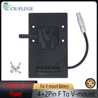DJI Ronin 4D Camera V-Mount Battery Board To 1B 4+2Pin Female Plug