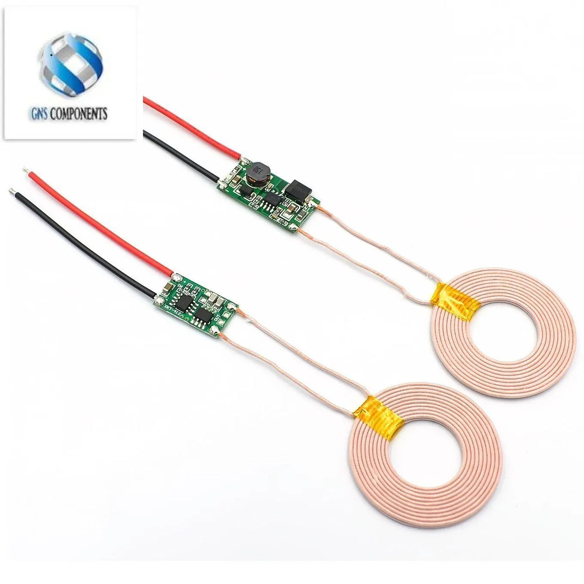 5v 1A/5V 2A Wireless Charger Module Large Current Wireless Power Supply Module Transmitter Receiver Charging Coil Module