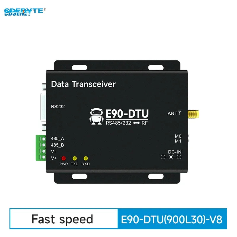 868-915MHz LoRa SX1276 RS485 RS232 Transmitter Receiver E90-DTU(900L20) CDSENET 20/30dbm Long Distance 5/8KM Watchdog