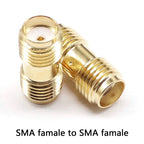RP SMA Male Female to RP SMA Male Female Adapter RF Coax Coupling Nut barrel Connector Converter For WIFI 4G Antenna