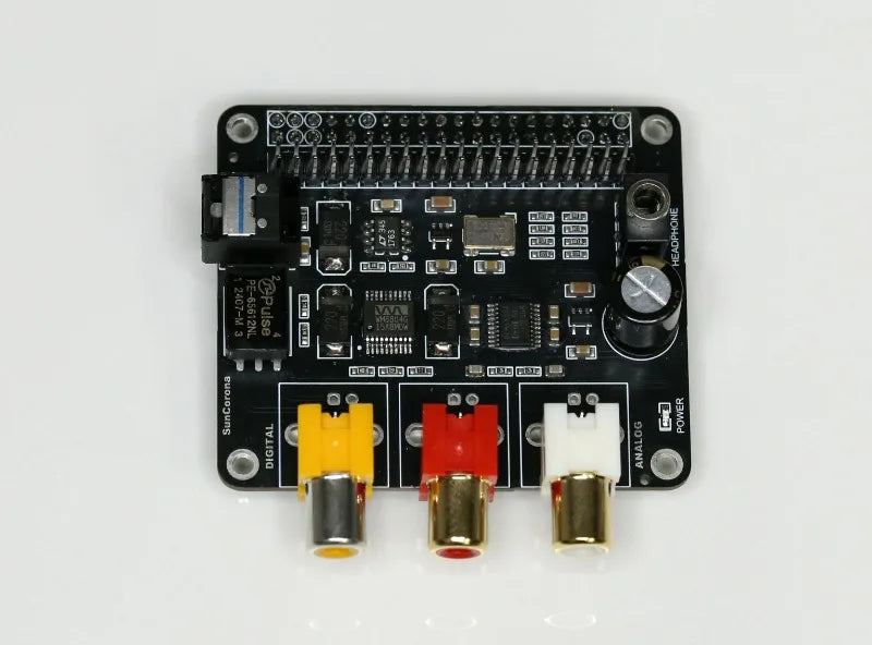 WM8804 Sound Card SPDIF Coaxial Optical Fiber Audio Output PCM5102 Decoding Board for Raspberry Pi Player