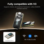 Heltec LoRa 32 V4 ESP32 SX1262 Development Board with 0.96 Inch OLED Display WiFi BLE Mesh Network for IoT Arduino Projects