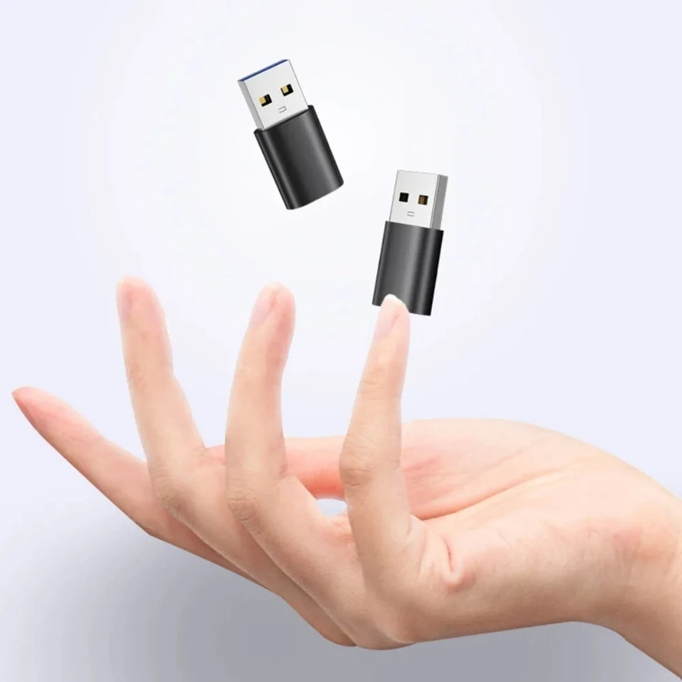 Type-c Female To USB 3.0 Male Adapter Charging Data Cable Connector For iPhone Samsung Huawei Phone Ipad Laptop USB-C Earphone
