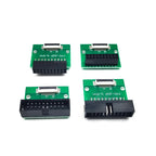 1/2/5Pcs FPC FFC Adapter Board 0.5mm to DC3 2.54mm Pitch Connector Adapter 6 8 10 12 20 24 30 40 Pin