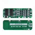 5pcs 3S 20A Li-ion Lithium Battery 18650 Charger PCB BMS Protection Board For Drill Motor 12.6V Lipo Cell Module 64x20x3.4mm