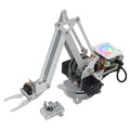 Freenove Robot Arm Kit for Raspberry Pi, High Accuracy, Stepper Motor, Metal Structure, Clamping Drawing Mode, Record and Replay