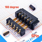 5 Pairs Pitch 2.5 mm 2 3 4 5 6 7 8 9 10 11 Positions Female Blade Socket Male Header Battery Connector Right Angle Straight