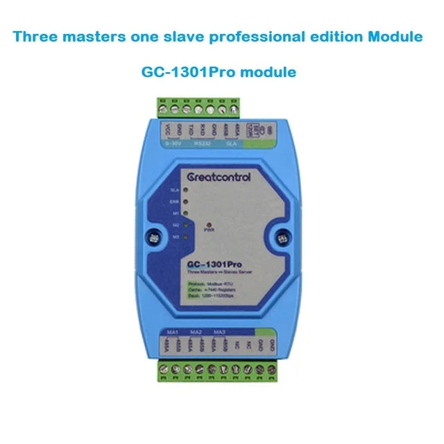 GC-1201Pro two master one slave server RS485 hub Modbus RTU communication protocol