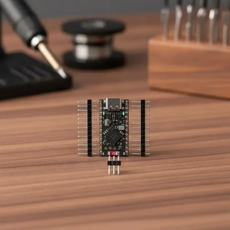 Pro Micro NRF52840 Development Compatible with Nice!Nano V2.0 Bluetooth 5.0 BLE Integrated Li-Po Charging USB-C for ZMK Keyboard