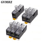 6X30mm 220V Glass Fuse Holder FS-101 FS102 FS103 Din Rail Mount Single Pole 6*30 Fuse Casing