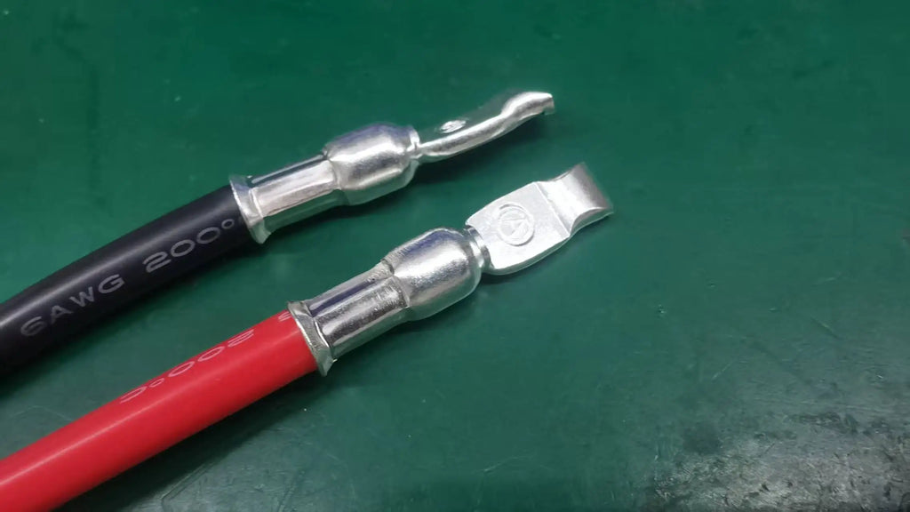 1PCS QS10P QS10 To Anderson 50A120A Patch Cord High Power Plug 6AWG 15CM 20CM 50CM