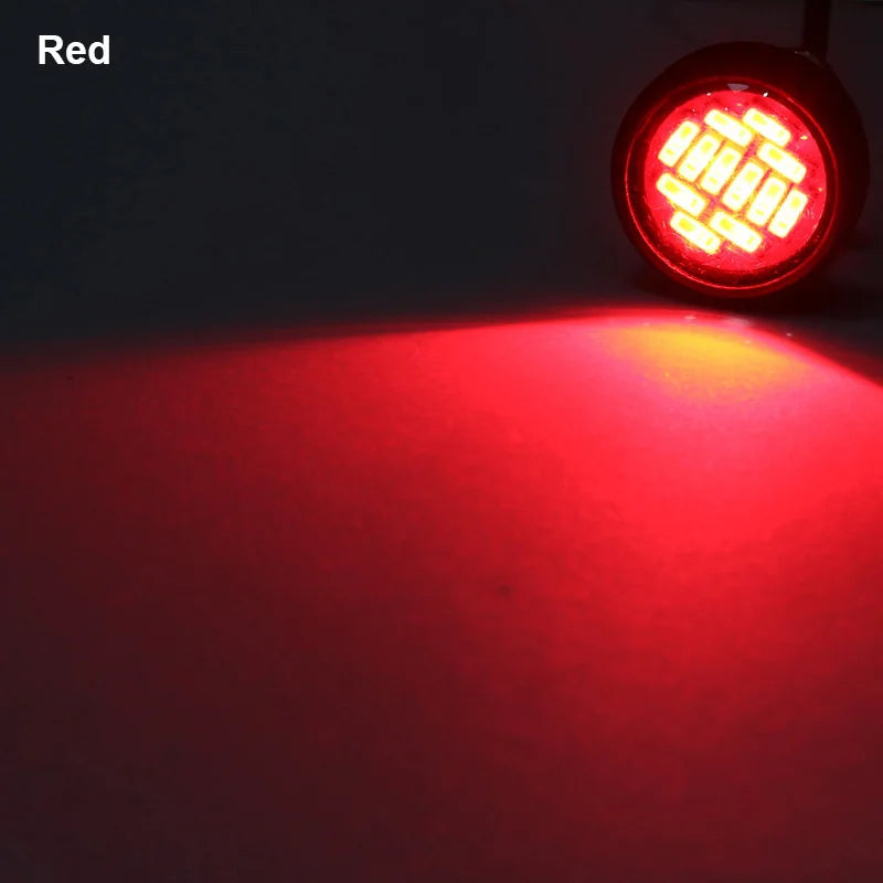 2Pcs 18mm 23mm Car Eagle Eye Led 12V Flash DRL Daytime Running Lights 9W LED Backup Reversing Parking Signal Lamps Automobiles