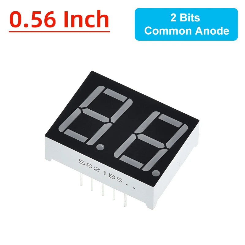 TZT 0.28/0.36/0.4/0.56 inch LED display 7 Segment 1/ 2 / 3 / 4 Bit Digit Tube Red Common Cathode / Anode Digital led 7segment