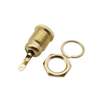 2Pcs Gold-plated 20A DC099 5.5 mm x 2.1mm DC Power Jack Socket 5.5*2.1 Female Panel Mount Connector 5.5*2.5mm Metal DC-099