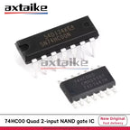 20PCS 74HC00 DIP-14 SOP-14 74HC00D SN74HC00N SN74HC00DR HC00 SMD Quad 2-input NAND Gate IC