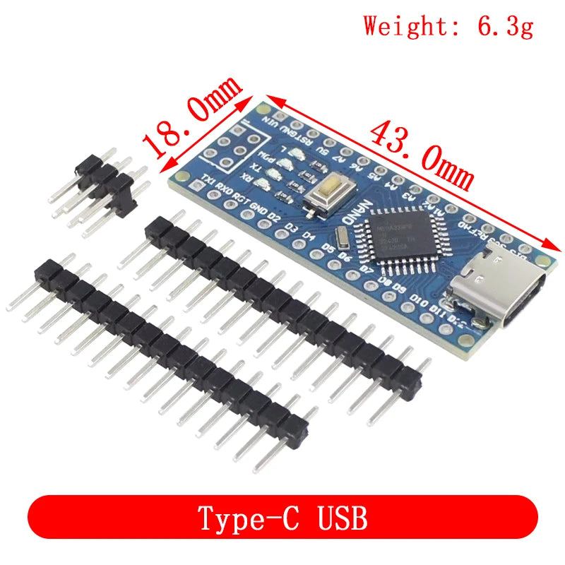 Nano 3.0 With the bootloader compatible Nano controller for arduino CH340 USB driver 16Mhz ATMEGA328P