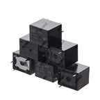 5PCS 4Pin 5Pin Relay  PCB Type Black Automobile Relay SRA-05VDC-AL SRA-12VDC-CL SRA-24VDC-CL 5V 12V 24V 20A DC Power