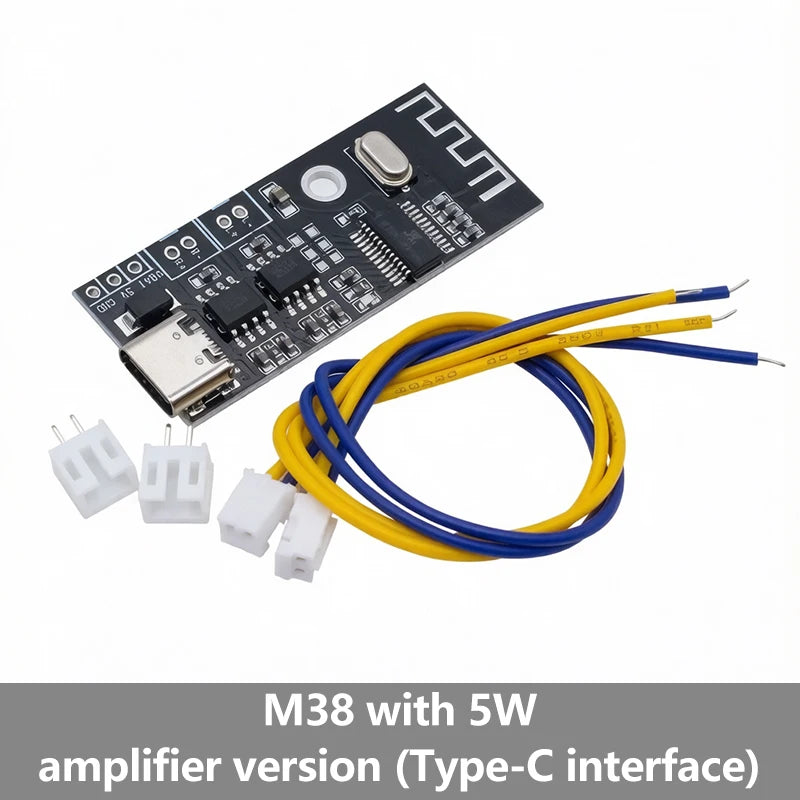 MH-M18 MH-M28 MH-M38 Bluetooth 4.2 Audio Receiver Module Wireless Stereo Music Board Type-C Micro USB