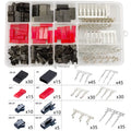 Model Airplane Unmanned Servo Connector 2.54mm JST/SM/JR 2P 3P Battery Charger DuPont Line Connection Terminal Plug Set