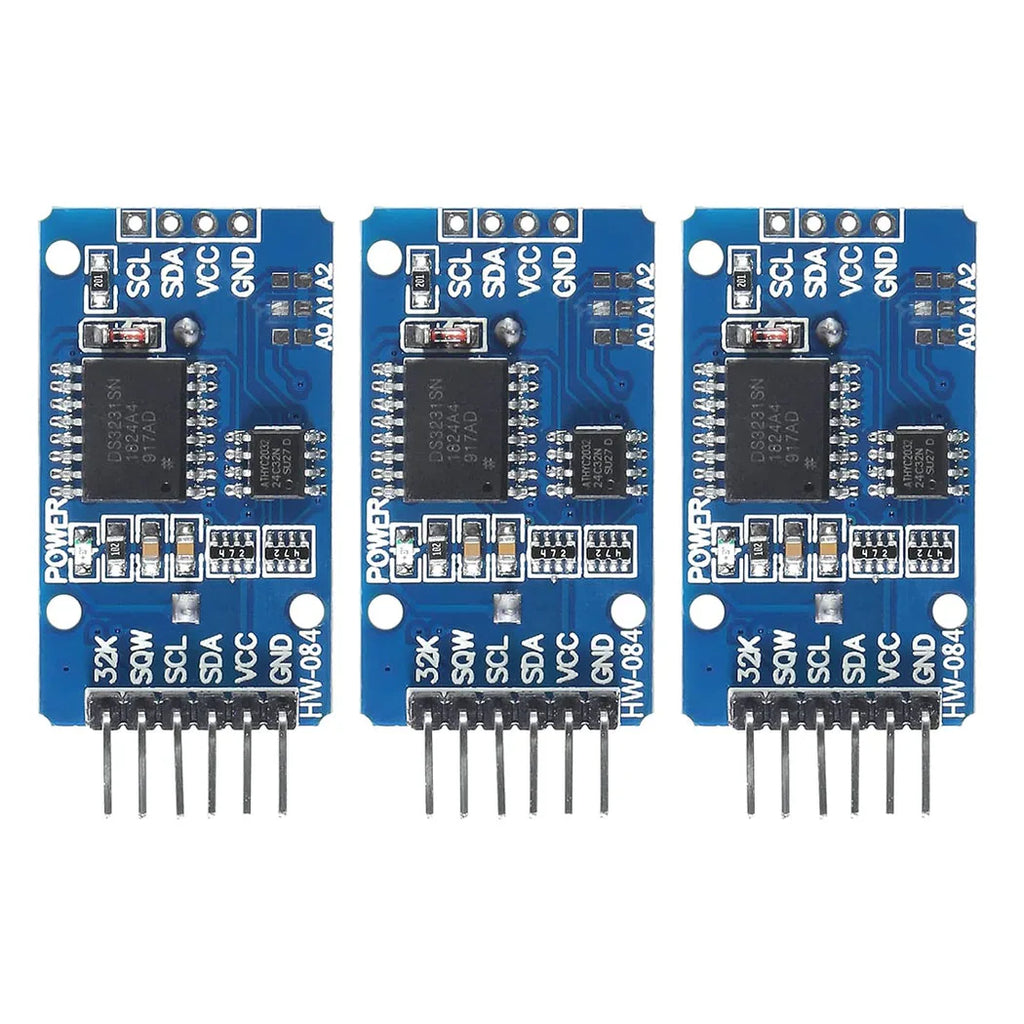 1/3/5PCS DS3231 Real Time Clock Module RTC Sensor  High Precision AT24C32 IIC/DS3231M Memory Real Time 3.3V/5V For Raspberry Pi