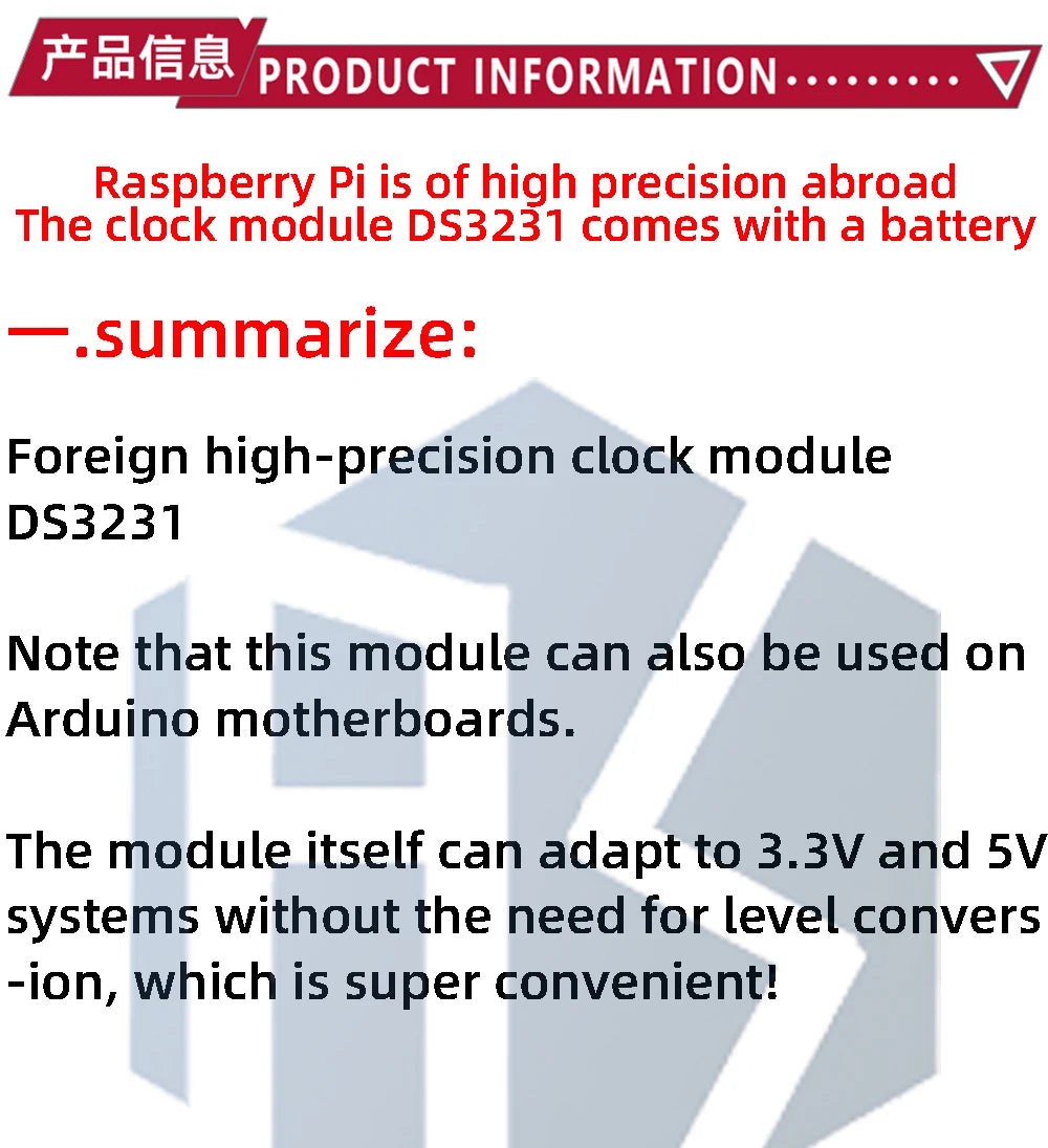 DS3231 AT24C32  SD3078 IIC Module Precision Clock Module DS3231SN for Arduino Memory module