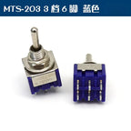 5Pcs Toggle Switch Mini Switches 2 Position 3 Position Latching Switch MTS-102/103/202/203 ON-ON SPDT ON-OFF -ON SPDT DPDT