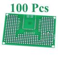 2~100Pcs 5X7 Double Sided Tin Plated Breadboard Prototype PCB Board Compatible With Wifi ESP8266 ESP12F ESP12E ESP32 Module