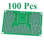2~100Pcs 5X7 Double Sided Tin Plated Breadboard Prototype PCB Board Compatible With Wifi ESP8266 ESP12F ESP12E ESP32 Module