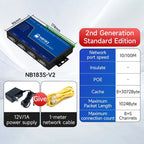 Isolated 8-Channel Serial Server RS485/232/422 to RJ45 COJXU NB183 Series ModBus RTU to TCP Build-in Watchdog MQTT/HTTP IOT