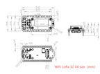 Heltec WiFi LoRa 32 V3/V4 ESP32 S3 SX1262 Dual-core Dev Board 21/28dBm for LoRaWAN Meshtastic IoT 868 915 MHz
