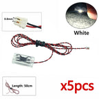 DIY 0.8mm Pin 1x1 1x2 1x4 Length 50cm SMD LED 2835  Remote Control Building Block Flash Lamp City Street Light Bricks