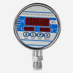 100mm Dial 0-60Mpa Digital Pressure Gauge Electronic Contact Hydraulic Meter 200Bar 400Bar M20*1.5 for Industrial Use