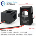 Split Core Current Transformer CT QNCTK1-10 5A 5mA 5A 2.5mA 2000 1 1000 QNCTK1-16 100A 50mA 100A 40mA Clamp Current Sensor
