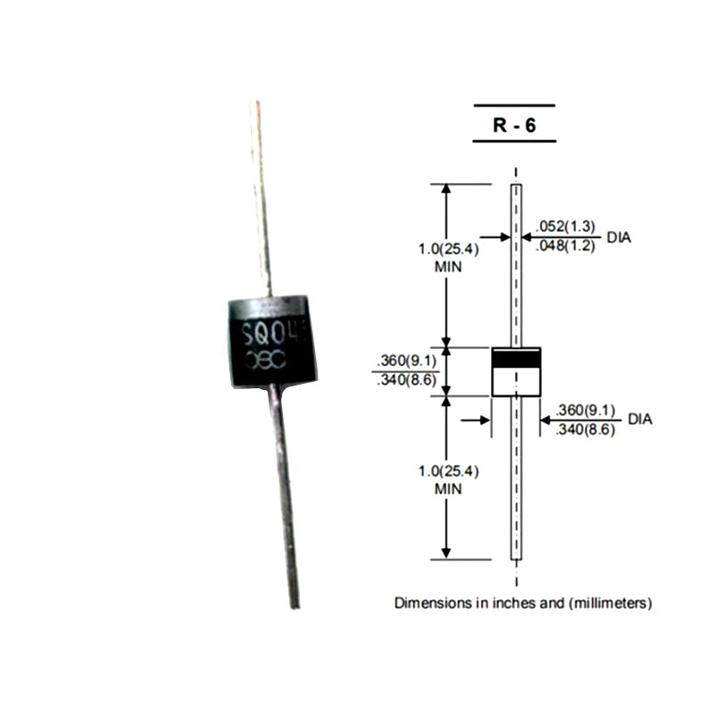 100pcs/Lot 30SQ045 R-6 30A 45V Solar Schottky diode Best quality